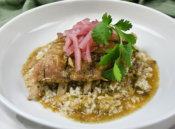 Slow Cooker Salsa Verde Pork Ribs - Step 6